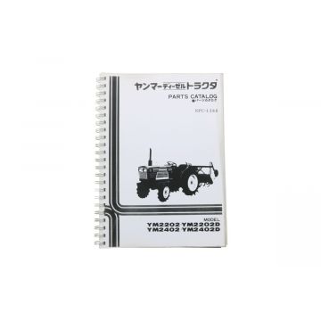 Yanmar YM2202, YM2402 Onderdelen catalogus met technische tekeningen