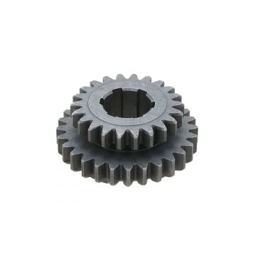 PTO Tandwiel Iseki TX-, TU-Serie 22TX28T 6 splines, Bolens, White, Massey Ferguson, 