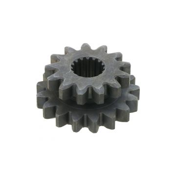 Tandwiel 13TX17T 16 Splines Achteras Kubota B1200, B1400