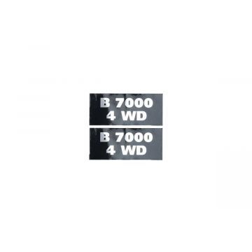 Kubota B7000 4WD Sticker
