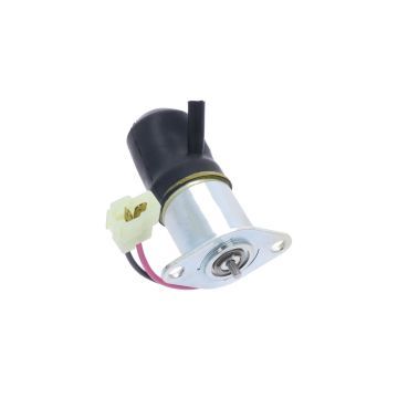 Stop Solenoid Iseki E3CC, E3CD, E3CE, E3CF, E255, E262, E269, E374, E383, E393, E3100, E3112, Massey Ferguson, Agco, Challenger, Shibaura, 