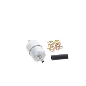 Brandstof (voor) filter in-line universeel 10mm
