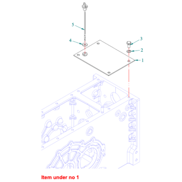 Pakking versnellingsbak Captain 273, Startrac 273, 