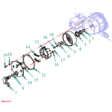 Remtrommel Captain 200DI, 250DI, 260, 273, 280, 280DX, (old version)