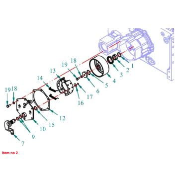 Bus remtrommel Captain 200DI, 250DI, 260, 273, 280, 280DX, (old version)