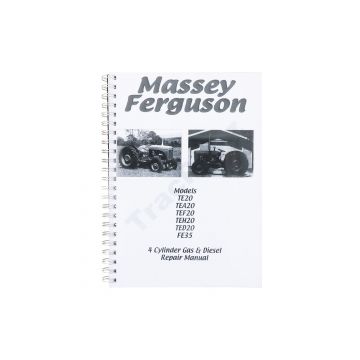 Werkplaats Handboek Massey Ferguson FE35, TE20, TEA20, TED20, TEF20